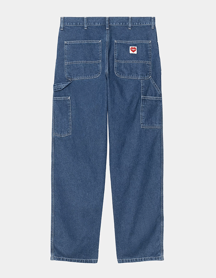 칼하트WIP SINGLE KNEE PANT NORCO BLUE STONE WASHED
