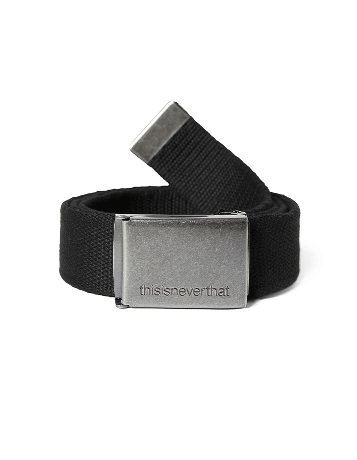 디스이즈네버댓 Web Belt Black