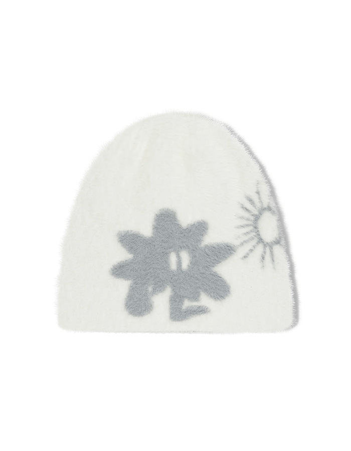 SUNLOVE Cali Shaggy Beanie Cream
