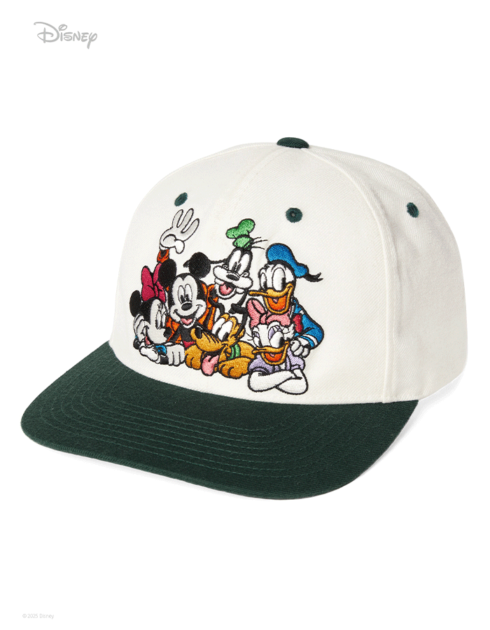 디스이즈네버댓 TNT_Mickey_Friends Cap White/Green