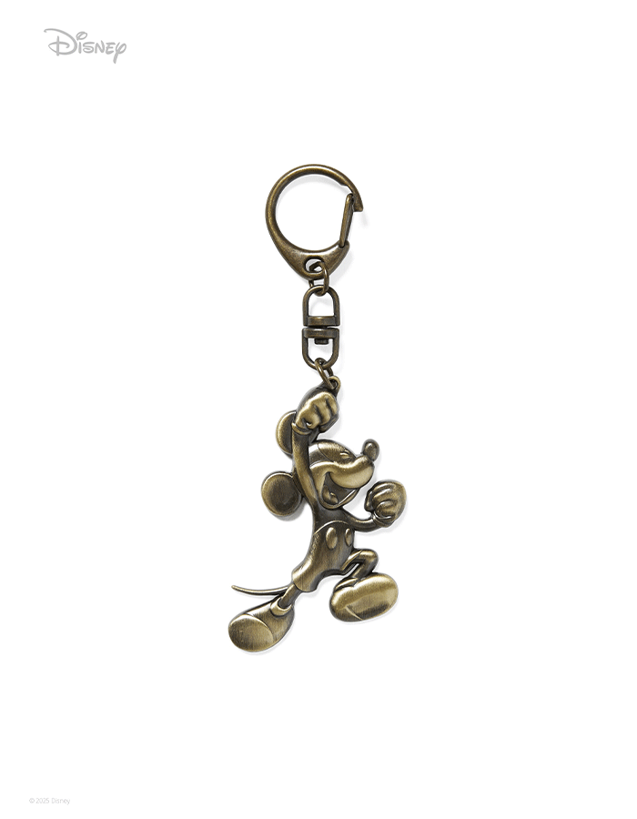 디스이즈네버댓 TNT_Mickey_Keychain Antique Gold