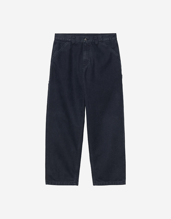 칼하트WIP OG SINGLE KNEE PANT DEERFIELD DEEP NIGHT STONE WASHED