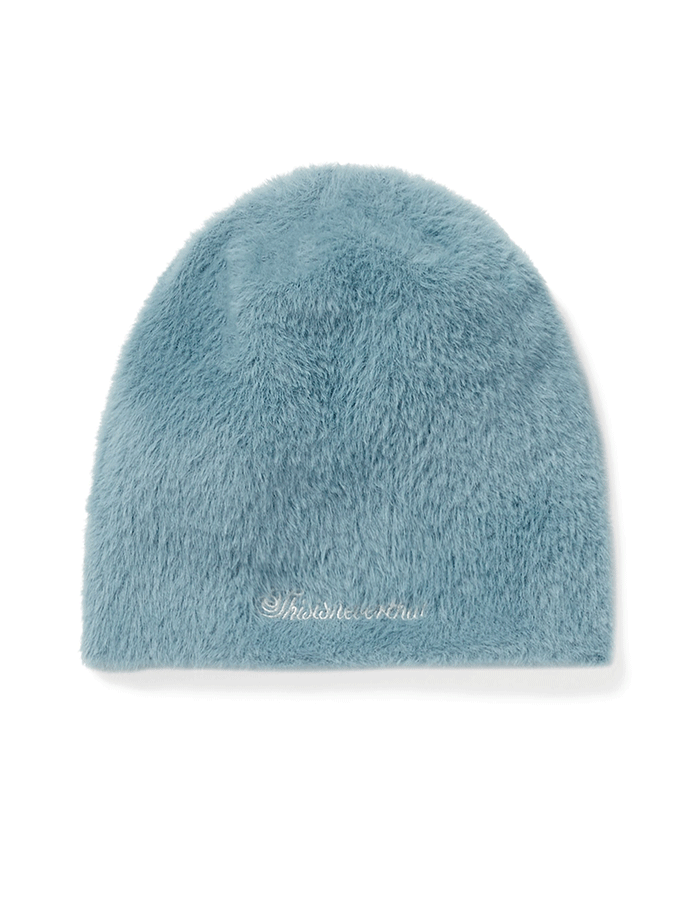 디스이즈네버댓 Shaggy No Cuff Beanie Light Blue