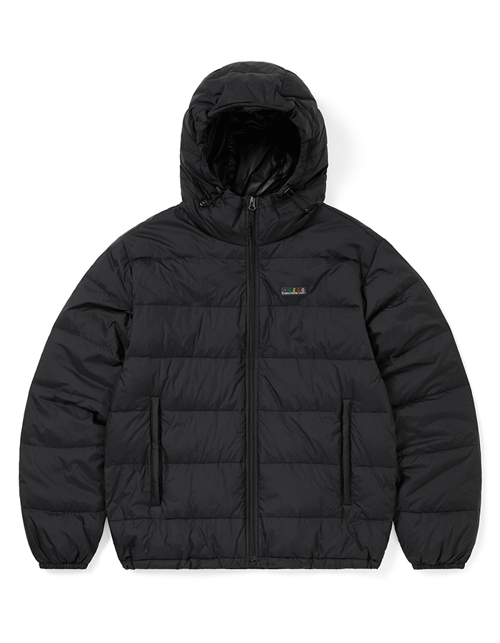 디스이즈네버댓 GD Light Down Jacket Black