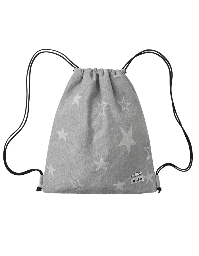 AEAE 에이이에이이 CINNAMOROLL STAR GYMSACK [GREY]