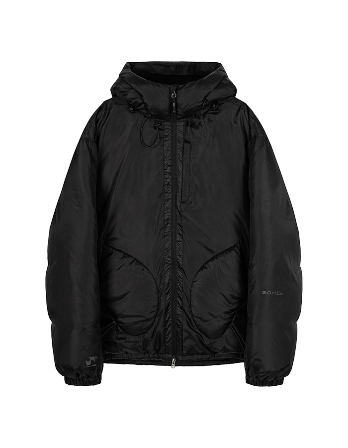 SOHC Teru Teru Bouzu Puffer Jacket _11UWD101 BLACK