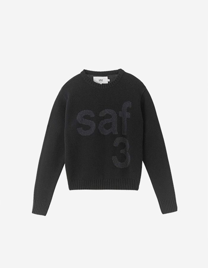 사파리스팟 1/2 Basic Safari Knit (Black)