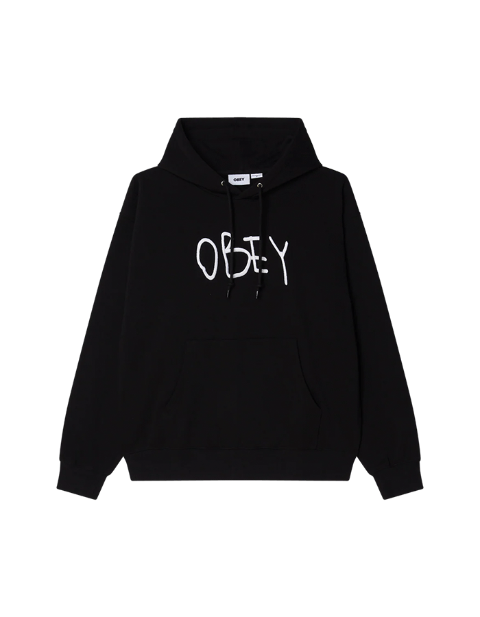 오베이 OBEY SCRIBBLE PULLOVER HOOD
