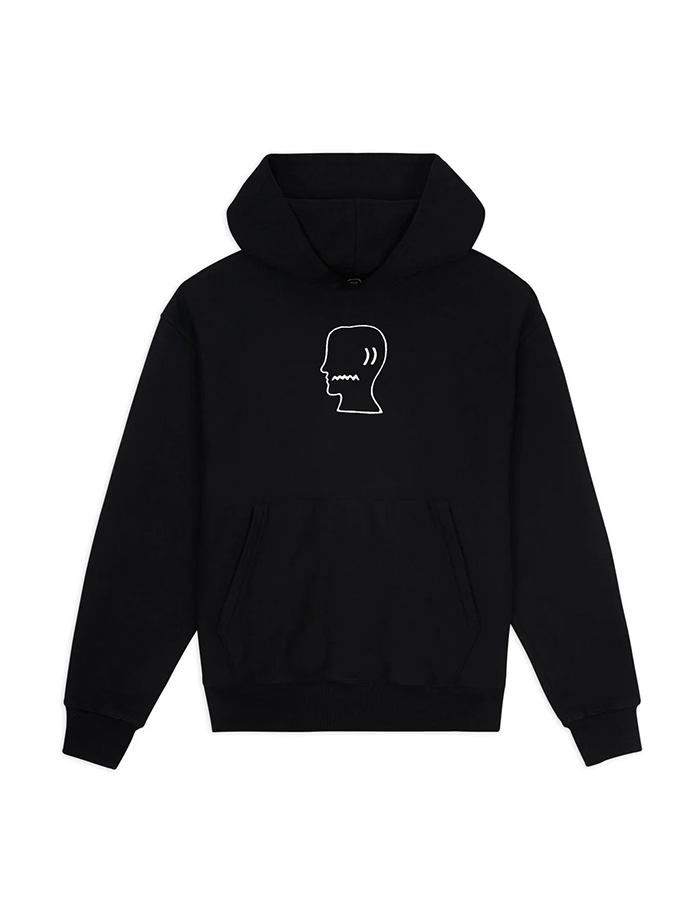 브레인데드 Logohead Hoodie - Black