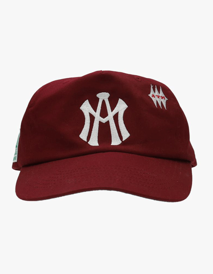 [AFTERMATH] ATM LOGO BALL CAP BURGUNDY
