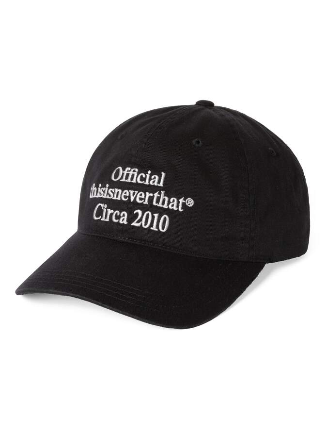 디스이즈네버댓 26SS Times Cap Black