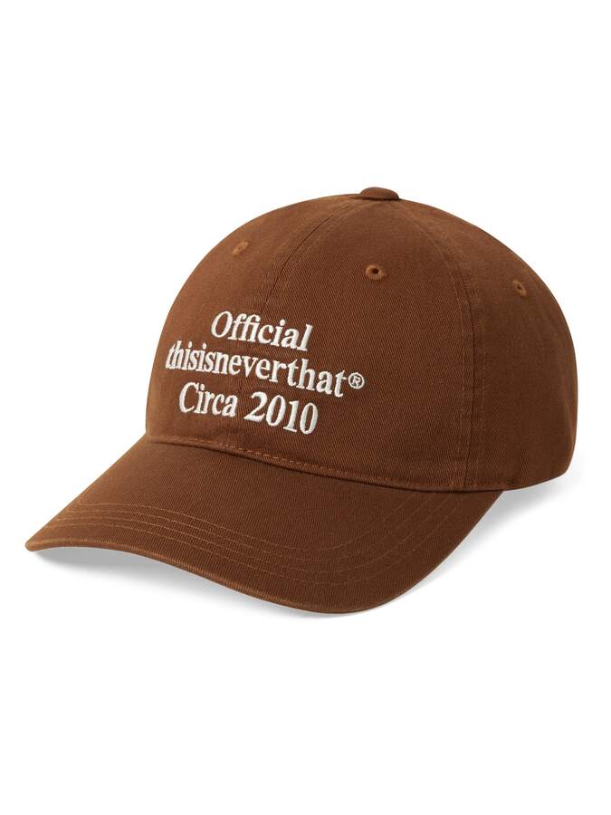 디스이즈네버댓 26SS Times Cap Brick