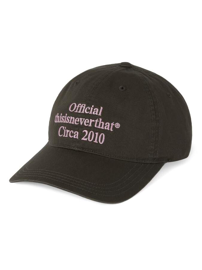 디스이즈네버댓 26SS Times Cap Charcoal