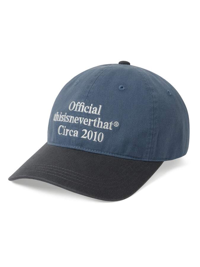 디스이즈네버댓 26SS Times Cap Blue/Charcoal