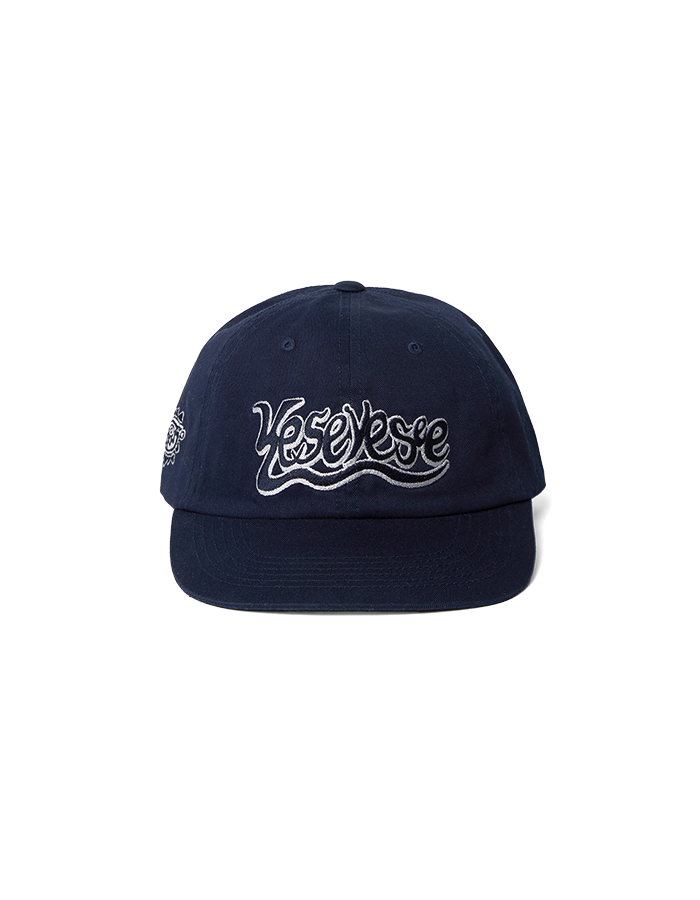 예스아이씨 26SS Y.E.S Snail Logo Cap Navy