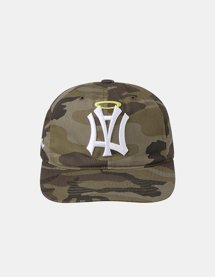 AEAE 에이이에이이 AE SYMBOL ANGEL WING CAP [CAMO]
