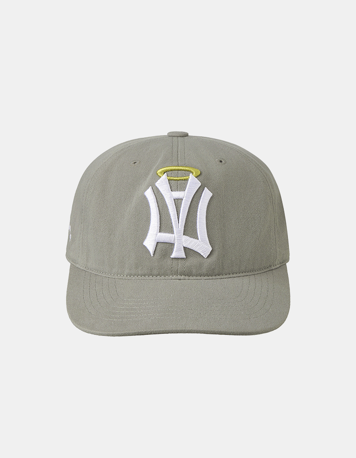 AEAE 에이이에이이 AE SYMBOL ANGEL WING CAP [GREY]