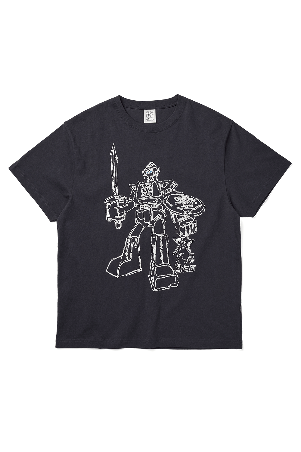 예스아이씨 26SS Y.E.S Plamodel Tee Charcoal