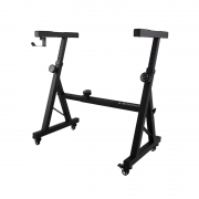 MAKE MUSIC 메이크뮤직 키보드스탠드 Z형(휠) 1단 (MMI-KS01Z) / MMIKS01Z