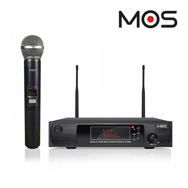 MOS 모스 무선 핸드형 마이크 900MHz 가변타입 / MC-910H / MC910H