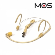 MOS 모스 헤드셋 마이크 3pin mini XLR 아이보리색상 / HM-10(I) / HM10I