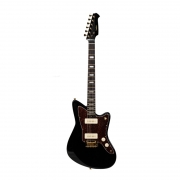 HEX 헥스 일렉기타 OS300 MBK  #메탈릭 블랙 #골드 하드웨어 #2-포인트 브릿지 (OS300 G/MBK)