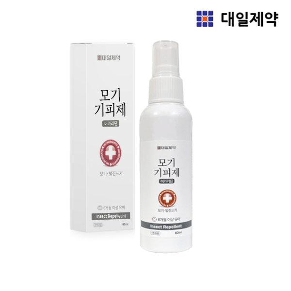 대일 모기기피제 60ml / 몸에 뿌리는 해충기피제 / 진드기 / 모기