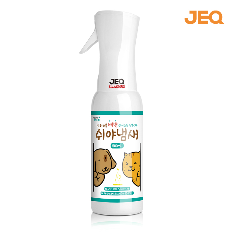 쉬야냄새 반려동물 살균 탈취제 500ml / 배변 살균소독제 소취제 강아지 고양이 반려묘 반려견 냄새제거