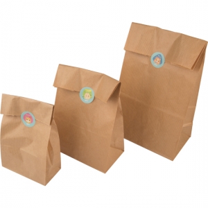 각대봉투-줄무늬크라프트