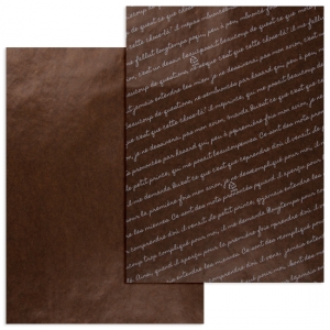 초코 유산지(무코팅)