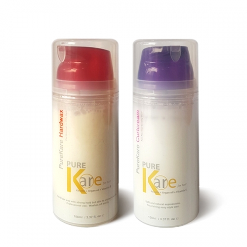 퓨어케어 하드왁스100ml/ 컬크림100ml