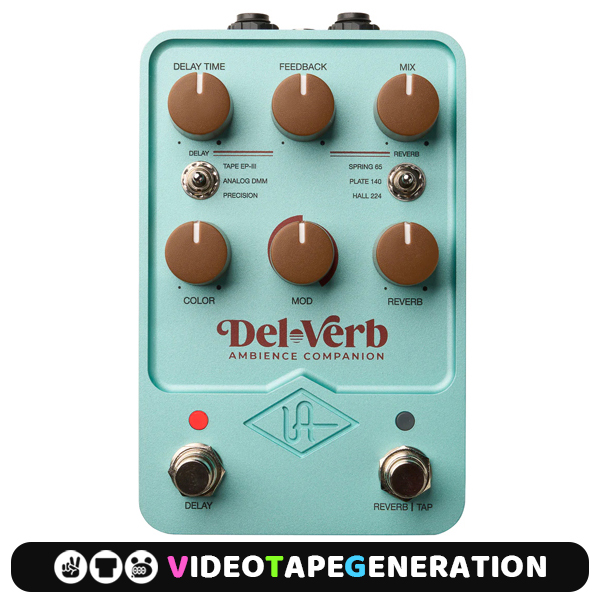 UA UAFX Del-Verb 델버브 기타 이펙터 페달