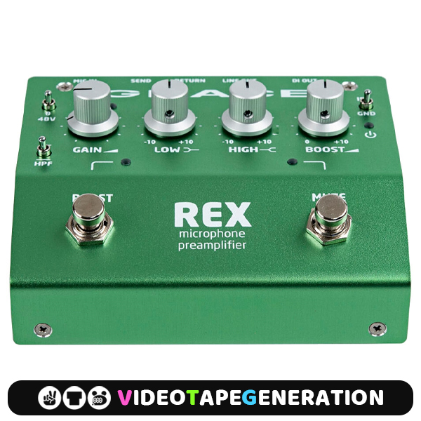 Grace Design REX 마이크 프리앰프 페달 그레이스 디자인