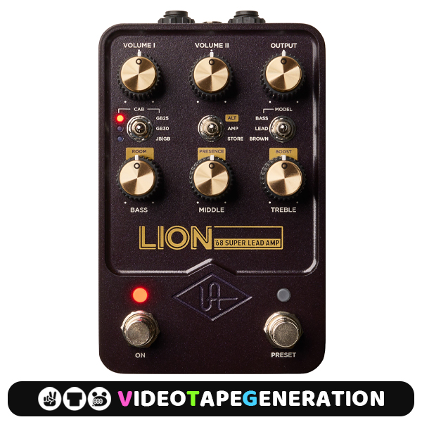 UA UAFX Lion 68 앰프 캐비닛 기타 이펙터 페달