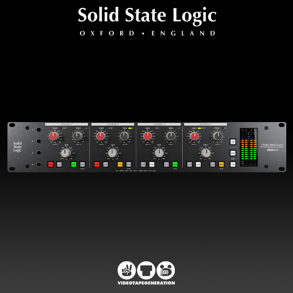Solid State Logic PURE DRIVE QUAD 4채널 마이크 프리앰프 SSL