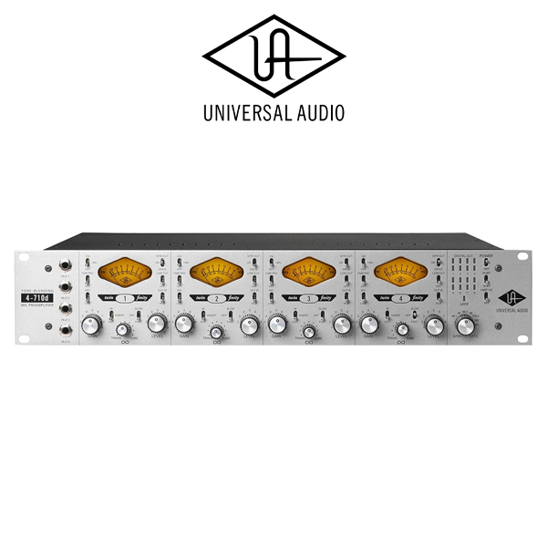 UA 4-710D 유니버셜 오디오 4채널 마이크 프리