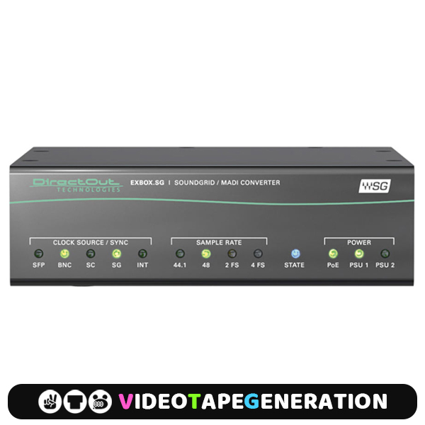 DirectOut EXBOX.SG - Soundgrid/MADI Converter 다이렉트 아웃 사운드그리드 마디 컨버터