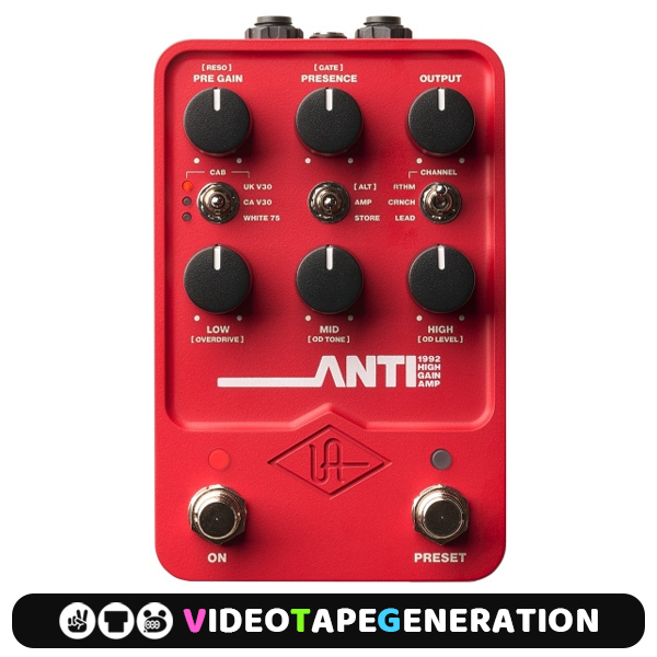 UA UAFX ANTI 1992 High Gain Amp 안티 하이게인 기타 이펙터 페달