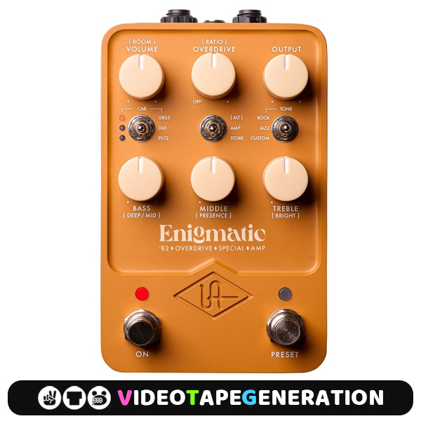 UA UAFX Enigmatic 82 Overdrive 이니그마틱 기타이펙터