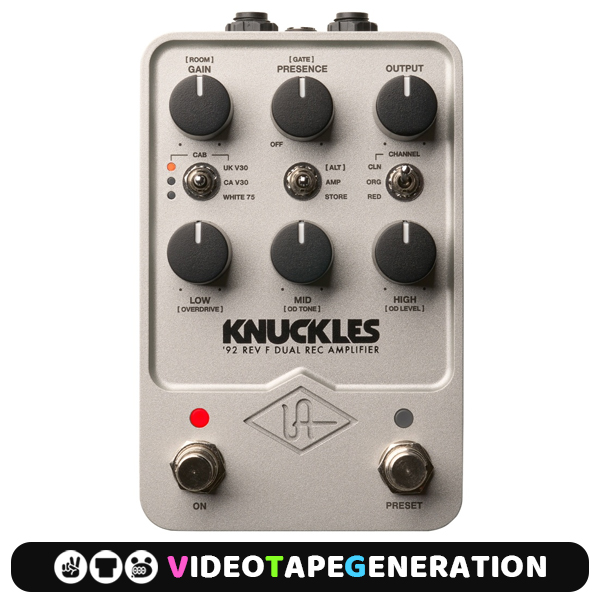 UA UAFX Knuckles 92 Dual Rec Amplifier 넉클즈 기타 이펙터