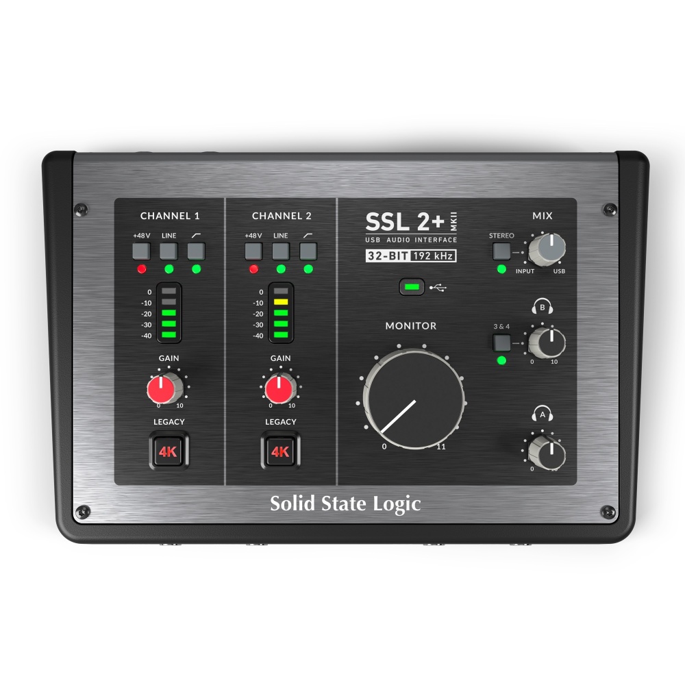 Solid State Logic SSL 2+ MK2 오디오 인터페이스 SSL2+