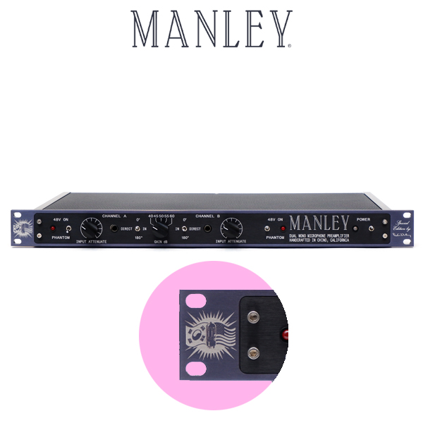 MANLEY DUAL MONO MIC PREAMP 맨리 듀얼 모노 마이크 프리앰프 한국 한정 특별판