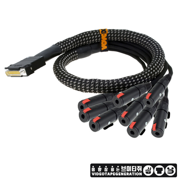 VOVOX SONORUS MUCO (8X TRS F - DB25) (TASCAM) 1m 보복스 소노러스 뮤코 D-SUB 케이블