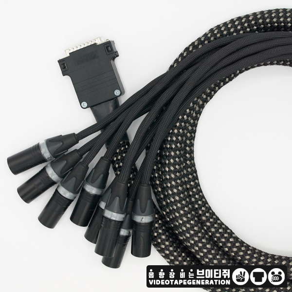 VOVOX SONORUS MUCO (DB25 - 8X XLR M) (TASCAM) 보복스 소노러스 뮤코 D-Sub 케이블