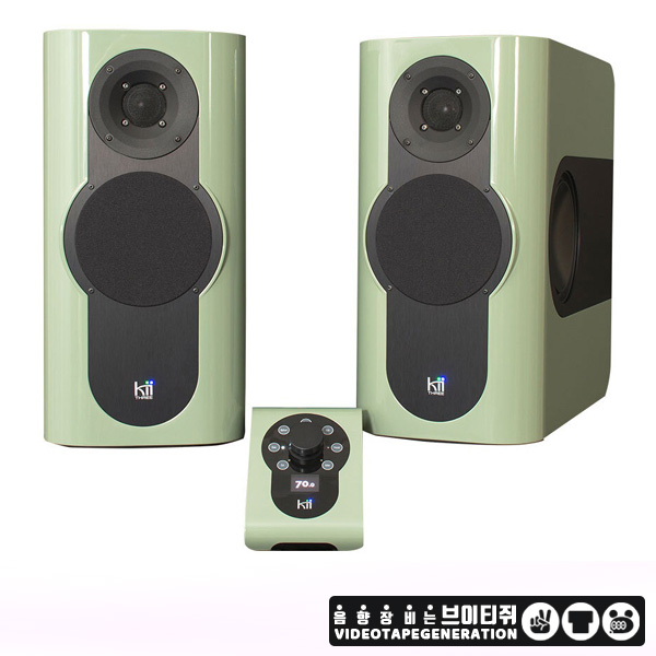 Kii AUDIO Kii THREE System Premium Color 1조(2통) + Kii Control 키 오디오 모니터 스피커