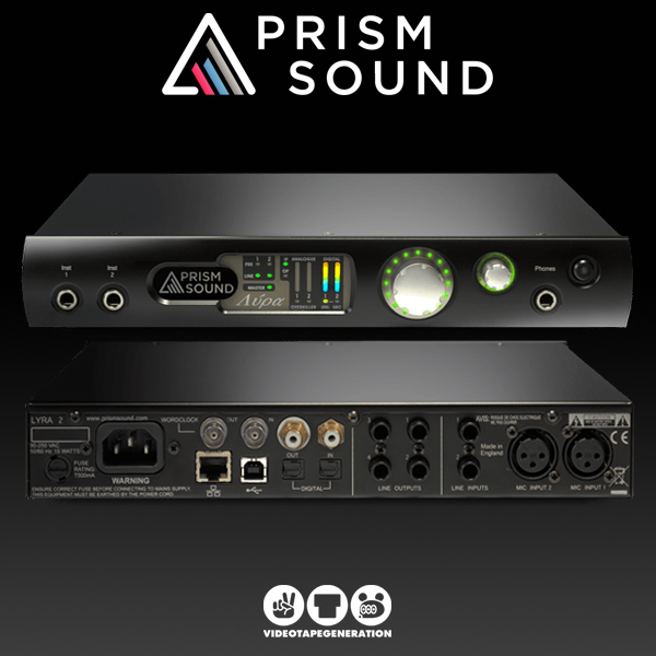 Prism Sound LYRA 2 프리즘 사운드 라일라2 오디오 인터페이스