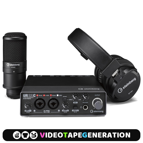 STEINBERG UR22C Recording Pack 스테인버그 오디오 인터페이스 패키지