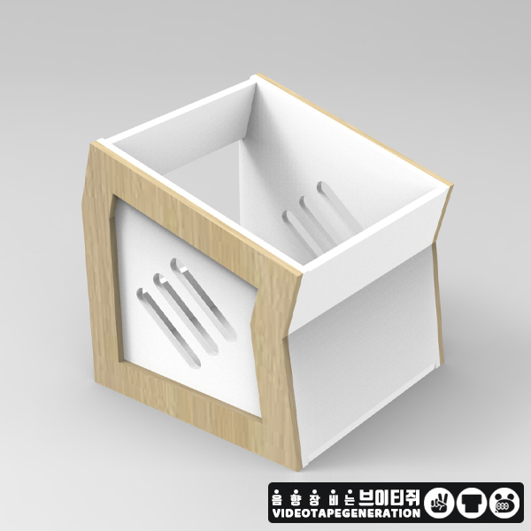 H.R.TON HR-R1W White 랙스탠드 HRTON