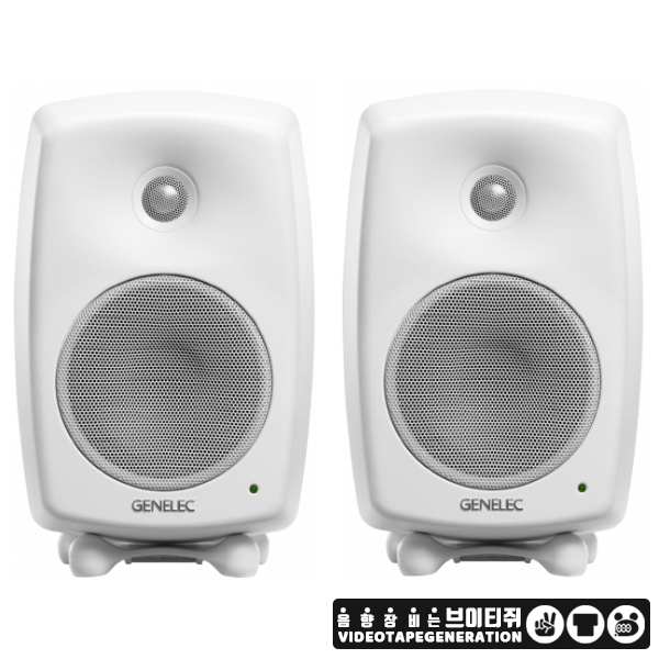 GENELEC 8030CW WHITE (1조)2통 제네렉 모니터 스피커