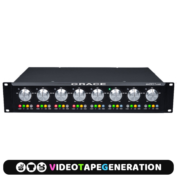 Grace Design M801 MK2 8채널 마이크 프리앰프 그레이스 디자인